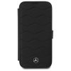 Mercedes MEBKP16X23RWRSK iPhone 16 Pro   Max 6.9 czarny/black bookcase MB Waves Leather